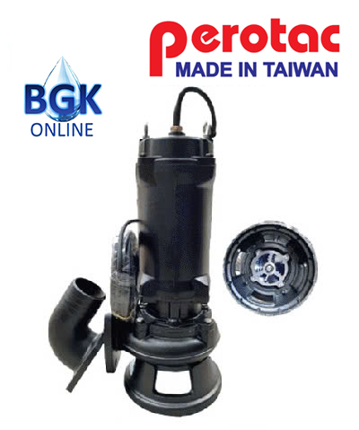 Bơm chìm cắt rác Perotac - Đài Loan