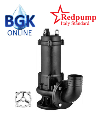 Bơm chìm nước thải Redpump cắt rác model 65WC25-15-2.2 3 Bơm chìm nước thải Redpump cắt rác model 65WC25-15-2.2