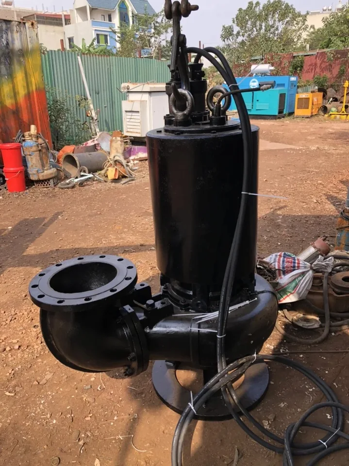 Đường ống nhỏ có phải lúc nào cũng cần bơm cắt rác? 2 Toàn thân bơm chìm cắt rác Perotac - Đài Loan